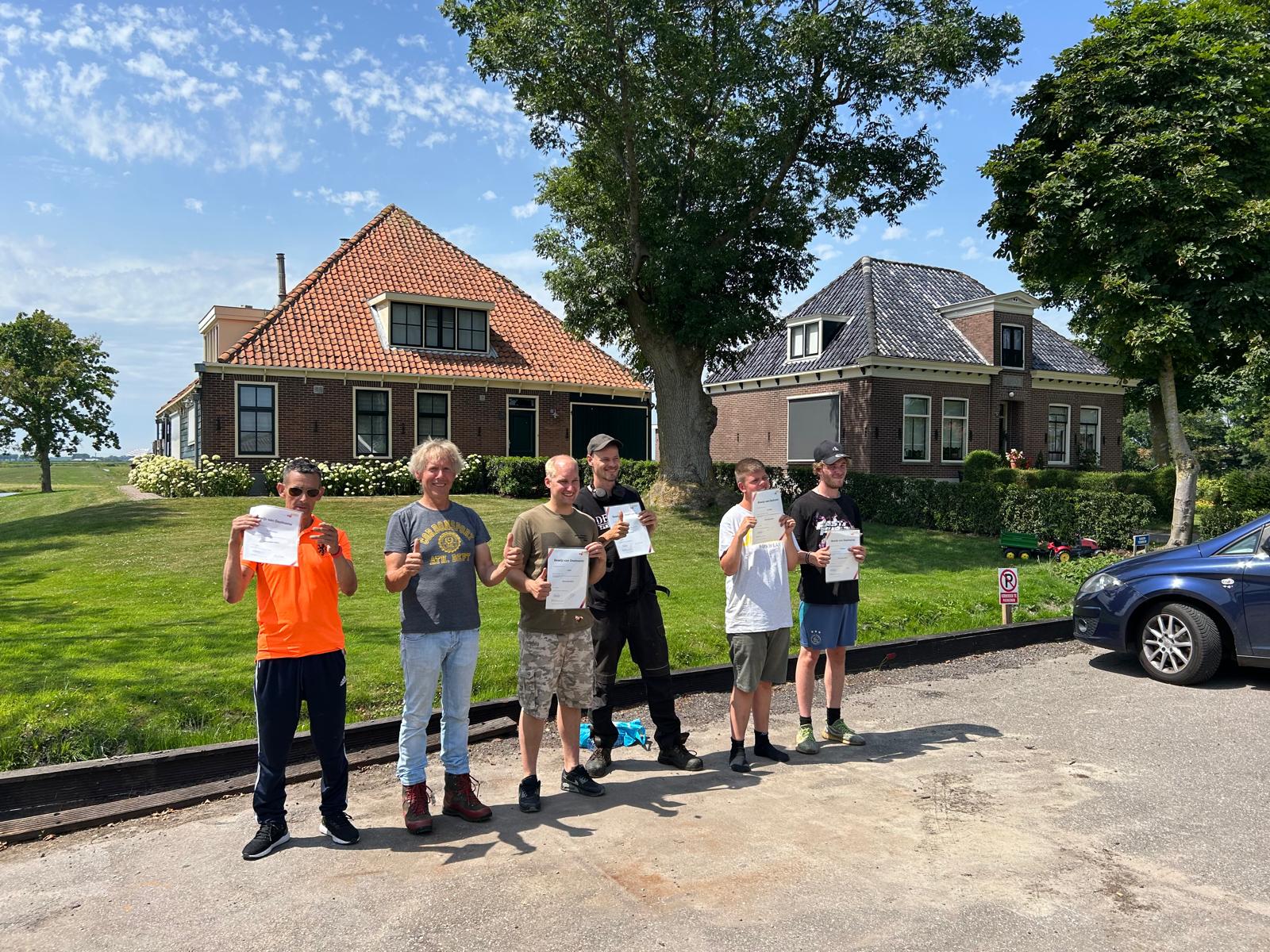 Bosmaaien examen 02-07-25 laan