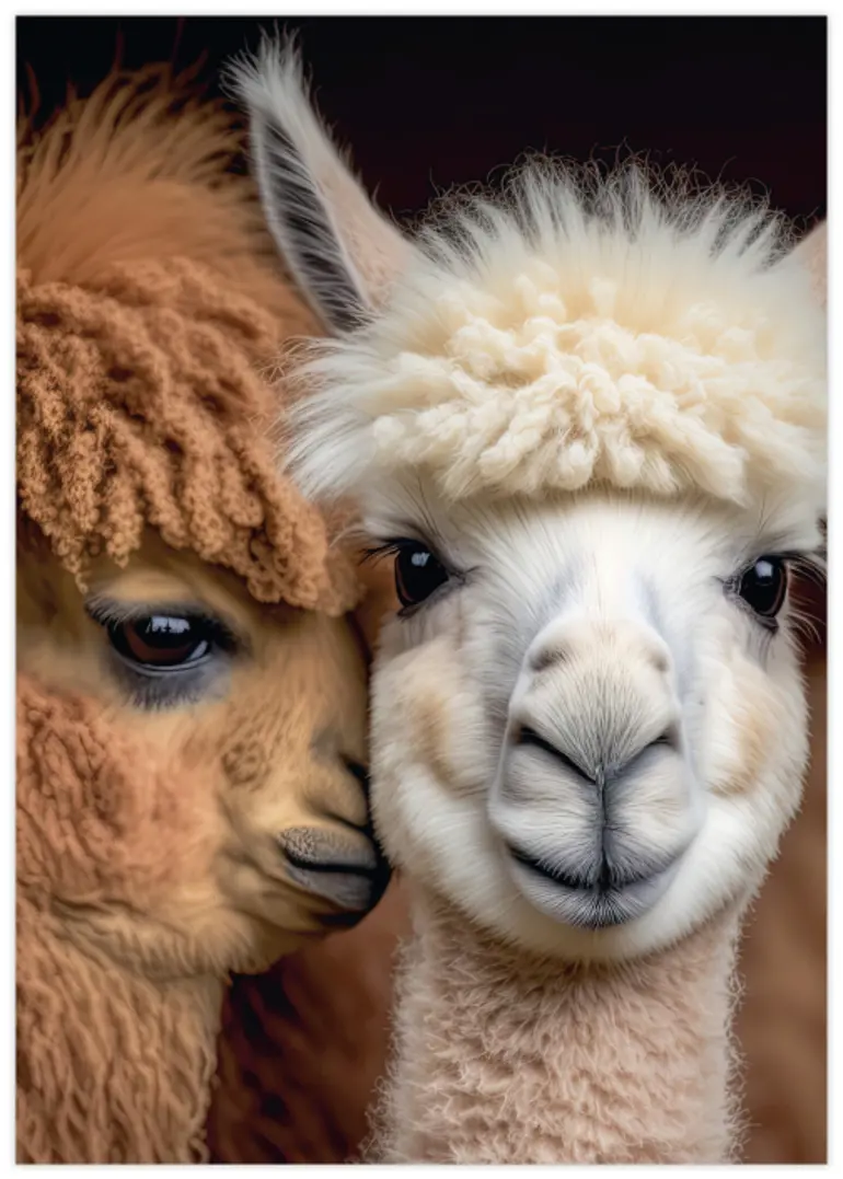 Alpacas Poster A4 Formaat 504X705